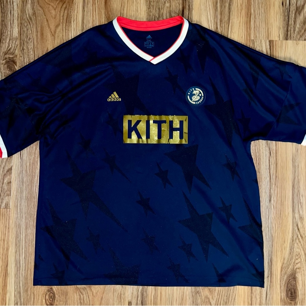 Kith collaboration with Adidas cobra’s jersey